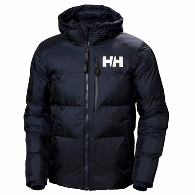 Men's Helly Hansen Active Parka Navy | 581-YMXAEO