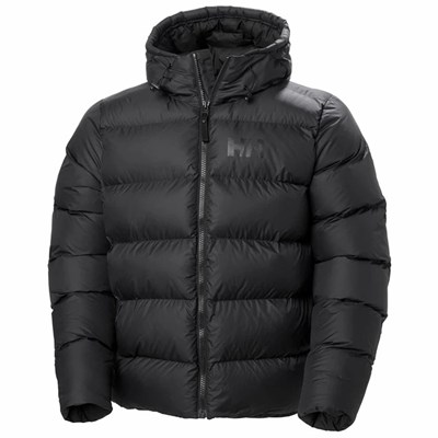 Men's Helly Hansen Active Puffy Casual Jackets Black | 408-GTFJOI