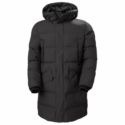 Men's Helly Hansen Alaska Parka Black | 312-QBXKEI