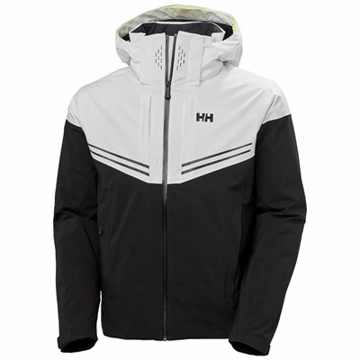 Men's Helly Hansen Alpha Infinity Ski Jackets Black | 924-HYCRLE