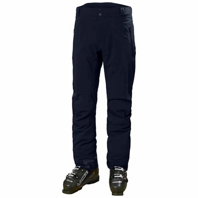 Men's Helly Hansen Alpha Lifaloft Insulated Snow Pants Navy | 731-NFXLQH