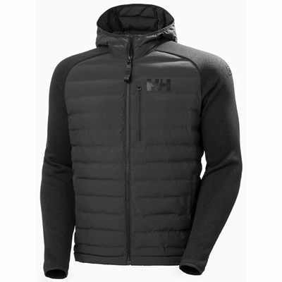 Men's Helly Hansen Arctic Ocean Hybrid Insulated Jackets Grey | 984-OSFXEJ