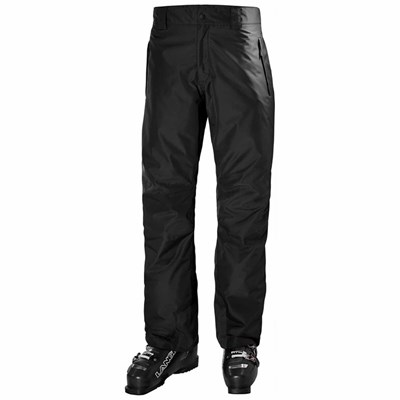 Men's Helly Hansen Blizzard Insulated Snow Pants Black | 673-CMAWRS