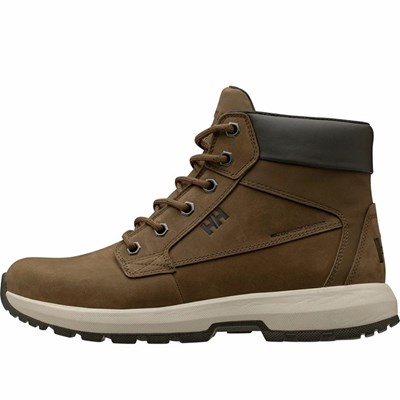 Men's Helly Hansen Bowstring Work Boots Brown | 561-AEMICS