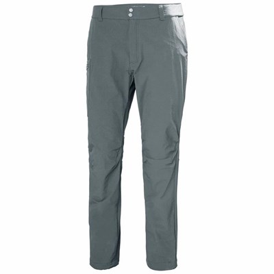 Men's Helly Hansen Brono Softshell Shell Pants Grey | 913-VPRMXK