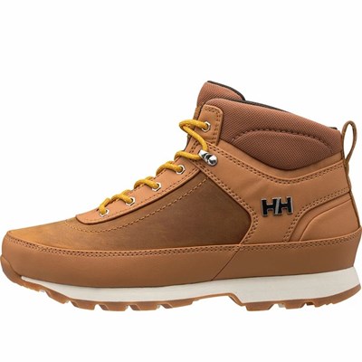 Men's Helly Hansen Calgary Work Boots Orange Brown | 342-QLVPSN