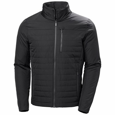 Men's Helly Hansen Crew 2.0 Insulated Jackets Grey | 910-KYZOWT