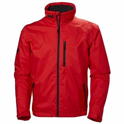 Men's Helly Hansen Crew Midlayer Casual Jackets Red | 250-MHSPOV