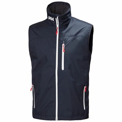 Men's Helly Hansen Crew Sailing Jackets Navy | 538-UGAFSH