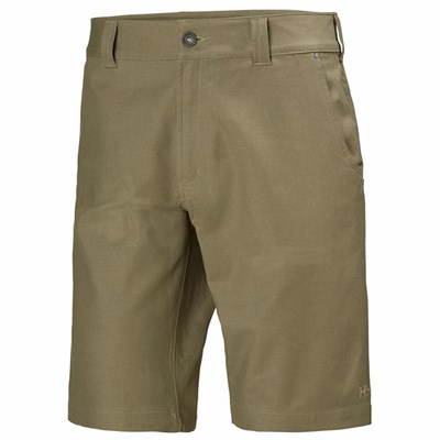 Men's Helly Hansen Essential Canvas Shorts Grey | 051-NOCJZE