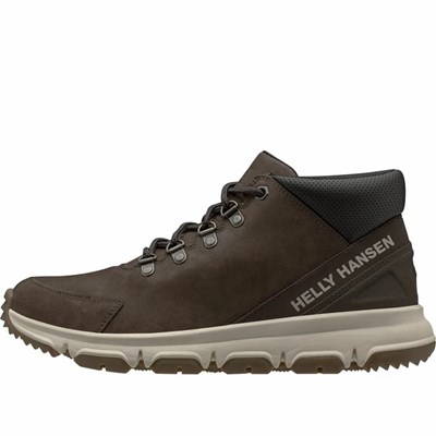 Men's Helly Hansen Fendvard Work Boots Coffee | 798-UYCLPB