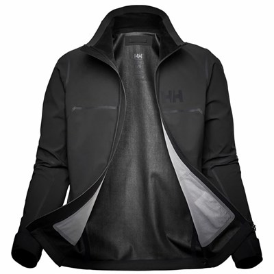 Men's Helly Hansen Foil Pro Soft Sailing Jackets Grey | 703-UMIWGX