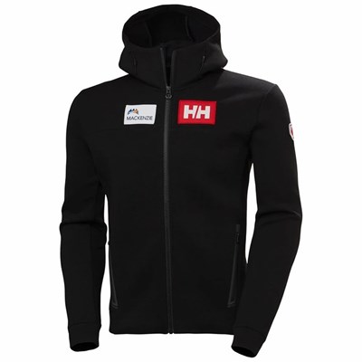 Men's Helly Hansen Hp Ocean Fz Casual Jackets Black | 079-YPKCXE