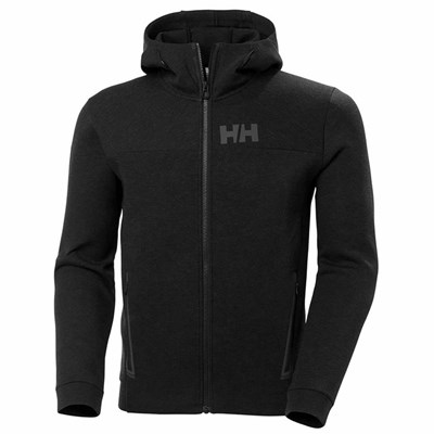 Men's Helly Hansen Hp Ocean Fz Casual Jackets Black | 450-QLCTZJ