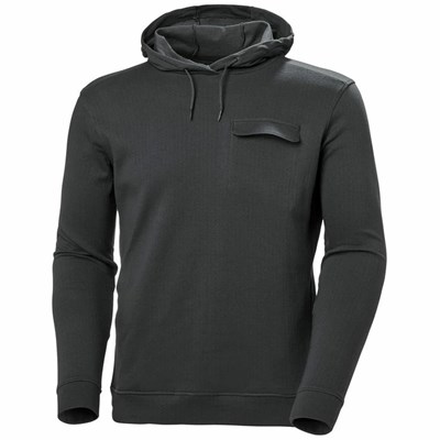 Men's Helly Hansen Hyggen Hooded Sweatshirts Grey | 078-KIVGRE