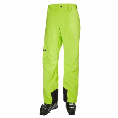 Men's Helly Hansen Legendary Insulated Snow Pants Light Green | 281-DAWPXN