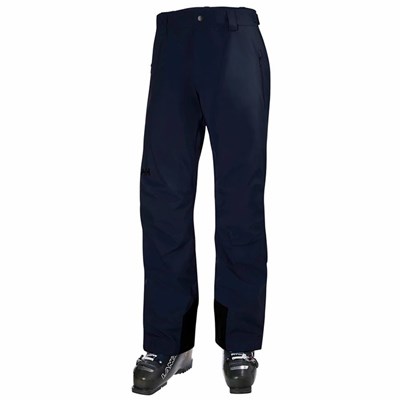 Men's Helly Hansen Legendary Insulated Snow Pants Navy | 914-MNKGBS