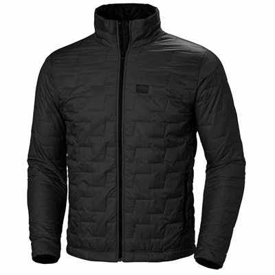 Men's Helly Hansen Lifaloft Casual Jackets Black | 612-TPLFWU