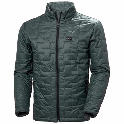 Men's Helly Hansen Lifaloft Hiking Jackets Grey | 395-YUFPJZ