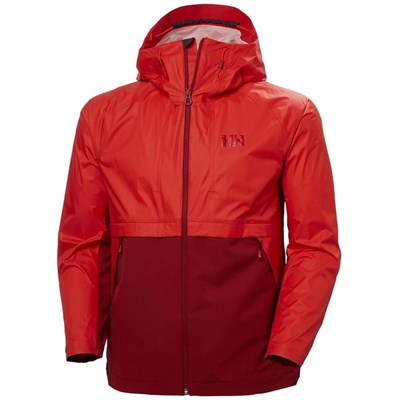 Men's Helly Hansen Logr 2.0 Hiking Jackets Red | 241-AHXESC