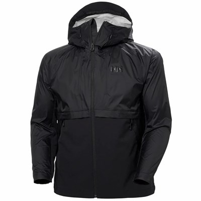 Men's Helly Hansen Logr 2.0 Hiking Jackets Black | 682-CMQLYA