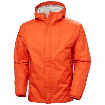 Men's Helly Hansen Loke Hiking Jackets Orange | 341-CONLZH