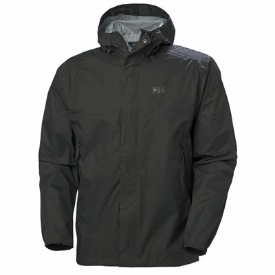 Men's Helly Hansen Loke Shell Jackets Grey | 798-AHDFCE