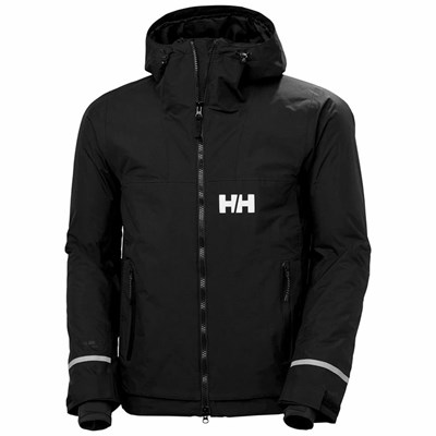 Men's Helly Hansen Lumines Light Casual Jackets Black | 203-VCAWMF