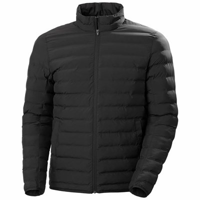 Men's Helly Hansen Mono Material Insulated Jackets Black | 095-MKQEIV