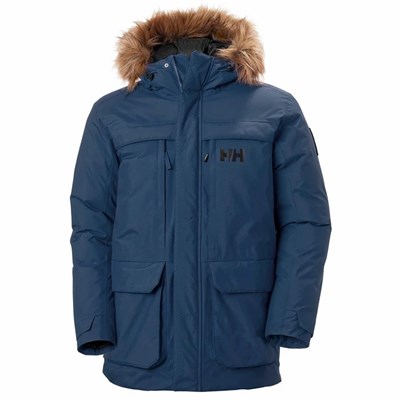 Men's Helly Hansen Nordsjo Parka Grey | 395-IHXWNO