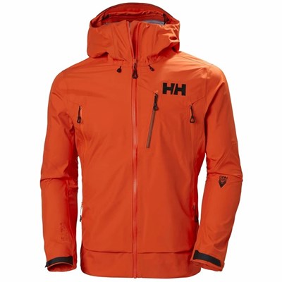 Men's Helly Hansen Odin 9 Worlds 2.0 Hiking Jackets Red | 701-IZVBCS