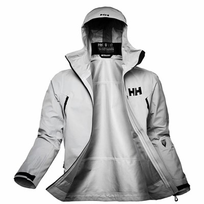 Men's Helly Hansen Odin 9 Worlds Infinity Ski Jackets Grey | 419-HLOQSV