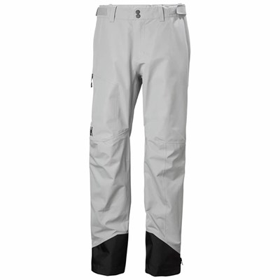 Men's Helly Hansen Odin 9 Worlds Infinity Shell Pants Grey | 814-CWPTBG