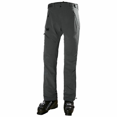 Men's Helly Hansen Odin Huginn Shell Pants Grey | 826-RODEGQ