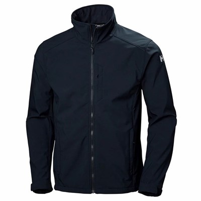 Men's Helly Hansen Paramount Soft Shell Jackets Navy | 601-XNZYJL