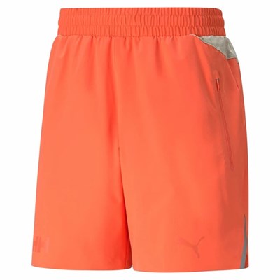 Men's Helly Hansen Puma X Woven Shorts Coral | 739-OWZUKX