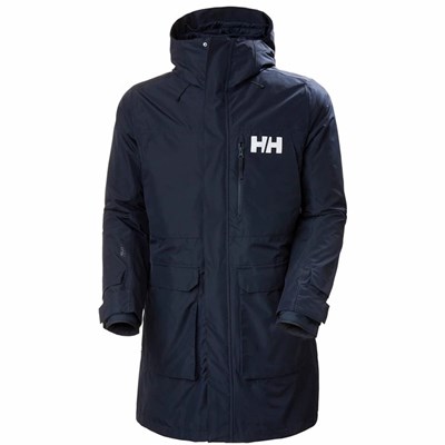 Men's Helly Hansen Rigging Casual Jackets Navy | 561-QGIHFJ