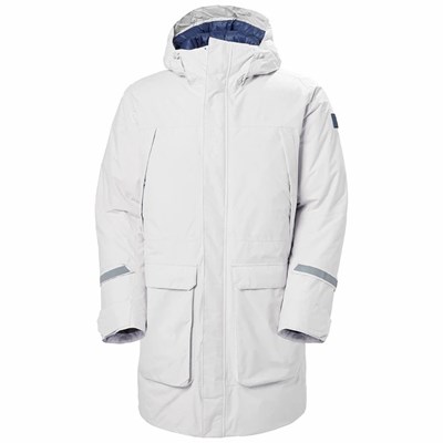 Men's Helly Hansen Rwb Parka Grey | 071-JBYNPE