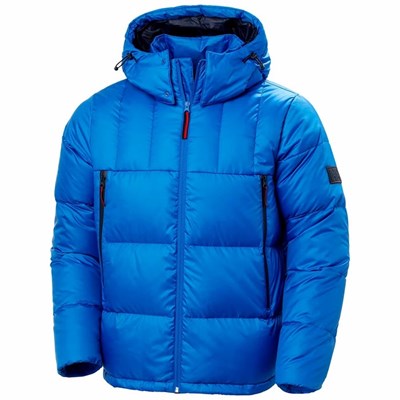 Men's Helly Hansen Rwb Puffer Jackets Blue | 074-LOSYCN