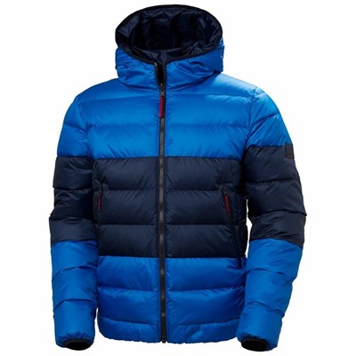 Men's Helly Hansen Rwb Reversible Coats Blue | 274-TBCSMF