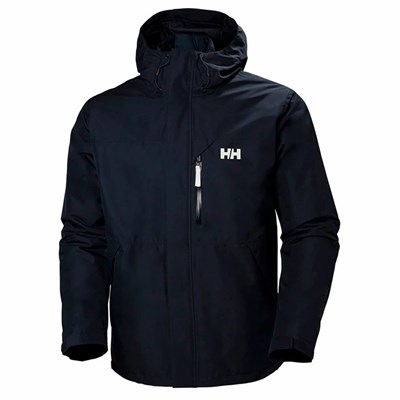 Men's Helly Hansen Squamish Cis Coats Navy | 719-COYZFK