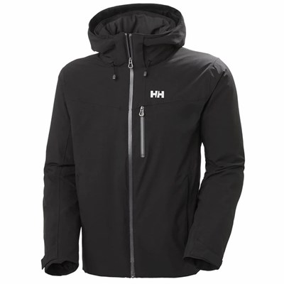 Men's Helly Hansen Swift 4.0 Ski Jackets Black | 328-CBMIJQ