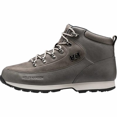 Men's Helly Hansen The Forester Work Boots Grey | 246-IMRLVD