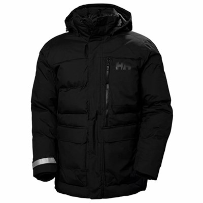 Men's Helly Hansen Tromsoe Casual Jackets Black | 247-IAFXGP