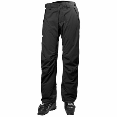 Men's Helly Hansen Velocity Insulated Snow Pants Black | 742-NYDMXA