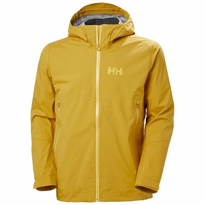 Men's Helly Hansen Verglas 3l 2.0 Hiking Jackets Brown | 517-RGJKYH