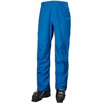 Men's Helly Hansen Verglas 3l Snow Pants Blue | 831-HRFPVS