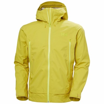 Men's Helly Hansen Verglas Infinity Outdoor Jackets Olive | 061-TIRQFE