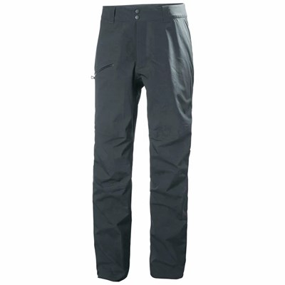 Men's Helly Hansen Verglas Infinity Shell Pants Grey | 836-AZCQLW