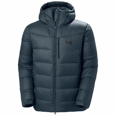 Men's Helly Hansen Verglas Polar Puffer Jackets Grey | 367-EUOFQZ